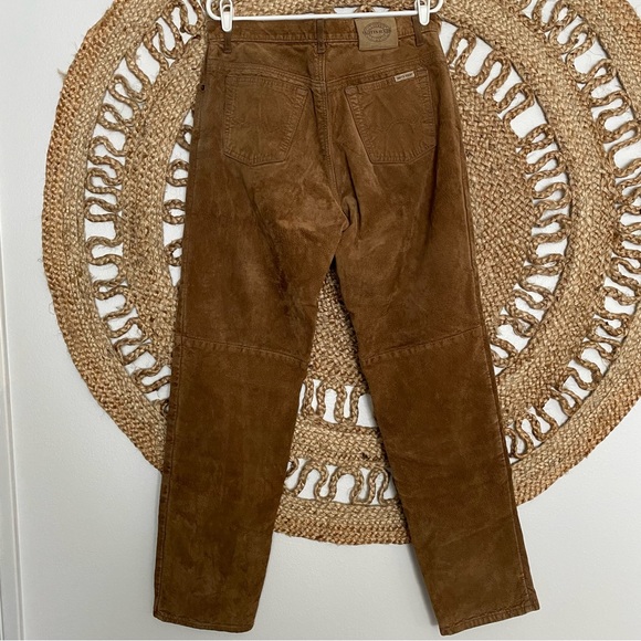 COPY - Vintage Skotts Suede,  100% suede leather pants. - Picture 2 of 9